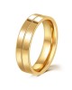Men\'s Steel Lovers Gold-Plated Rings 01191 Personality Gifts Jewelry